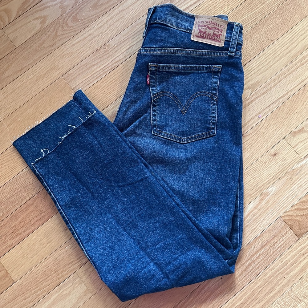 Levi Wedgie Straight Jeans